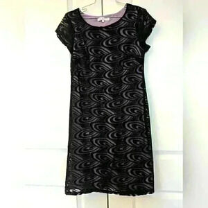 Purple Lace Cleo Dress  - size 4